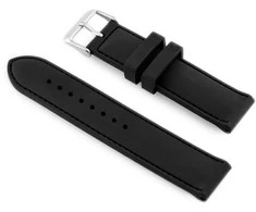 Žiūrėjimo plastikinis dirželis 901B - siūtas - 24mm
