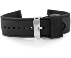 Žiūrėjimo plastikinis dirželis 901B - siūtas - 24mm