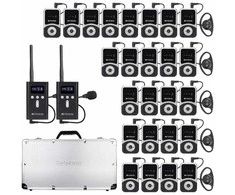 Bevielė gido sistema - 30 vartotojų Retekess T130S T131S Tour Audio Systems for Tourism with Charging Case