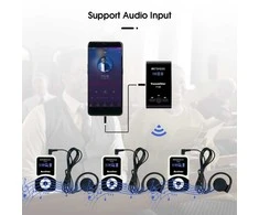 Bevielė gido sistema - 30 vartotojų Retekess T130 Tour Audio Systems