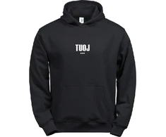 Džemperis su goptuvu ir užrašu "TUOJ..."