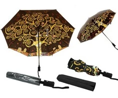 Camani Carmani Sulankstomas skėtis G.Klimt "Gyvybės medis" h55cm,d95cm