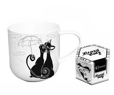 Camani Carmani puodelis 500ml , "Crazy cats"