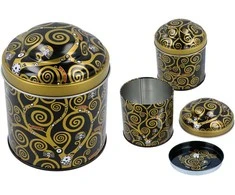Camani Carmani dėžutė arbatai G.Klimt "Gyvenimo medis"1vnt 9x11cm