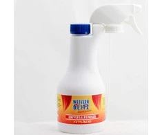 Stolz Universalus skystas valiklis WEISSER BLITZ, tirpinantis riebalus, gartraukių filtrams, su purkštuvu komplekte, 500ml