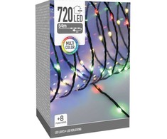 Mondex Led girlianda Christmas lights 720 LEDs, 54m, daugiaspalvė