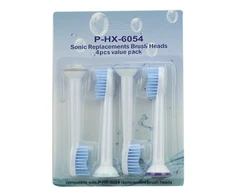 Galvutės el. šepetukams Philips HX6054, balta, 4vnt (pakaitalas)