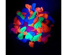 Glow Neon Colors balionų rinkinys (100 vnt)