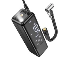 Hoco ZP5 elektrinė oro pompa 3.5bar, juoda