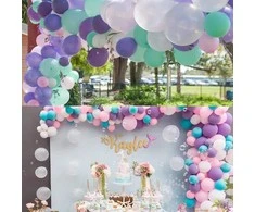 Macaron Pastel balionų rinkinys šventėms (164pcs)