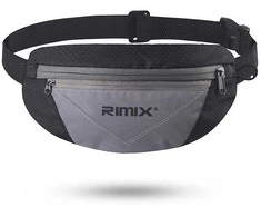 RIMIX RM0001 sportinis bėgimo diržas, juodas
