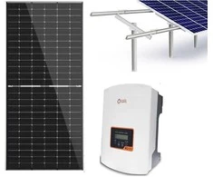 13 kW saulės elektrinės komplektas montavimui ant žemės