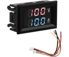 Ampermetras-voltmetras Benetech TMP-DC-A
