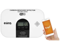 Anglies monoksido detektorius Eura CD-53A2v5300-TY WiFi