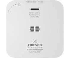 Anglies monoksido (smalkių) detektorius FIRESCO FCO-850 SA