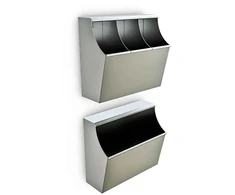 Antbačių ir prijuosčių trijų skyrių stovas Chrome Master CMH215
