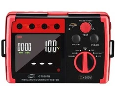 Aukštos įtampos izoliacijos varžos matuoklis Benetech GT5307B