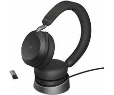 Ausinės su įkrovimo stotele Jabra Evolve2 75 USB-A