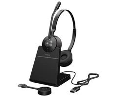 Ausinės su įkrovimo stotimi Jabra Engage 55 UC Stereo USB-A