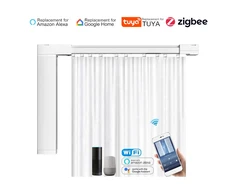 Automatinė užuolaidų valdymo sistema SmartHome Bluetooth&amp;WiFi 7 metrai