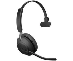 Belaidės ausinės Jabra Evolve2 65 MS Mono Bluetooth USB-A