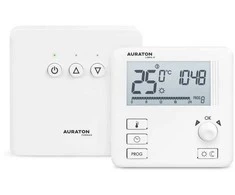 Belaidžio termostato rinkinys su savaitiniu programavimu AURATON Libra Set