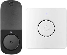 Bevielis durų skambutis El home WDP-90A3 - baltas