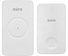 Bevielis durų skambutis Eura WDP-50A3 - baltas