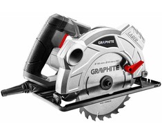 Diskinis pjūklas Graphite 1500 W, diskas 185 × 20 mm (58G527)