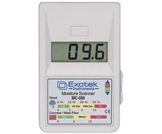 Drėgmės indikatorius, skirtas medienai ir statybinėms medžiagoms (nepažeidžiantis objekto) Exotek MC-500
