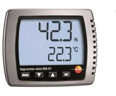 Drėgmės ir temperatūros matuoklis Testo 608-H1 su metrologine patikra
