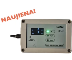 Dujų detektorius US-09-CO2-NO2