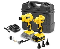 Dulkių siurblys Akumuliatorinis kompresorius Trotec PCPS 11-20V ir akumuliatorinis oro siurblys Trotec PCPS 12-20V