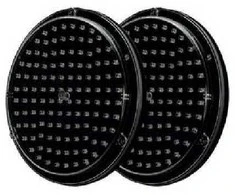 Įspėjamieji kelio žibintai su 232 LED, 2 vnt.