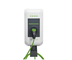 Elektromobilių krovimo stotelė Keba P30 Žalias Edition 11 kW 6 m