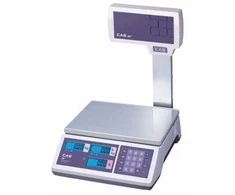 Virtuvinės svarstyklės Elektroninės svarstyklės CAS ER JR CBU 15 kg