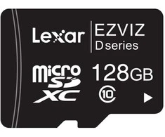 EZVIZ MicroSD atminties kortelė 128 GB CS-CMT-CARDT128G-D