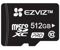 EZVIZ MicroSD atminties kortelė 512 GB CS-CMT-CARDT512GHM