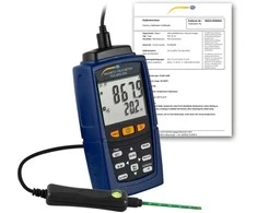 Elektromagnetinio lauko matuoklis PCE-MFM 3500-ICA su ISO kalibravimo sertifikatu