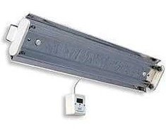 Germicidinė UV-C lempa NBV 2×55 NLW (sieninė, su led ekranu ir skaitikliu)
