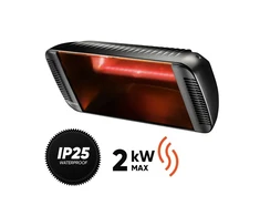 Heliosa Hi Design Halogeninis infraraudonųjų spindulių šildytuvas Heliosa 66 Juodas