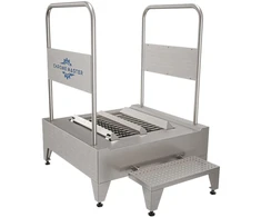 Higienos barjeras su horizontaliu šepečiu Chrome Master CMH206-1
