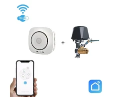 Išmanaus dujų nuotėkio jutiklio ir valdiklio komplektas Wi-Fi SmartHome