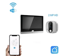 Išmanioji durų akutė - skambutis su Wi-Fi SmartHome