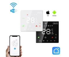 Išmanusis programuojamas termostatas vandens šildymo sistemai su Wi-Fi Smart Home