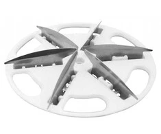 Keičiamos atsarginės skustuvo galvutės drabužiams Benetech M2 Blade, 3 vnt.