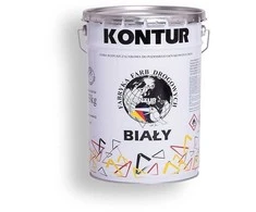 Kelių dažai Kontur, 33 kg (baltos spalvos)