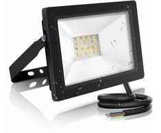 LED lempa 10W 4000K 187835 (juodos spalvos)