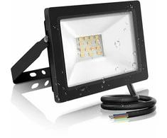 LED lempa 10W 4000K 187835 (juodos spalvos)