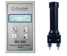 Medienos drėgmės matuoklis Exotek MC-460/S-10